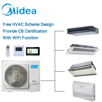 Midea Heat Pump Vrf Vrv 380V DC Inverter Compressor 45kw General-Air-Conditioner